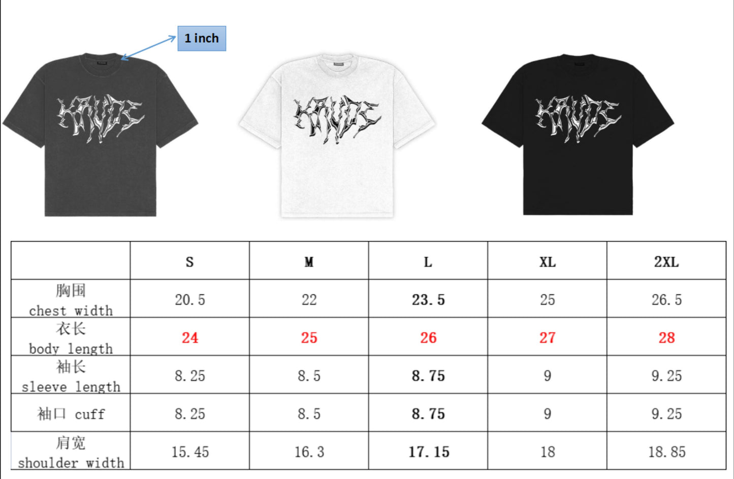 Chrome Tee - Black