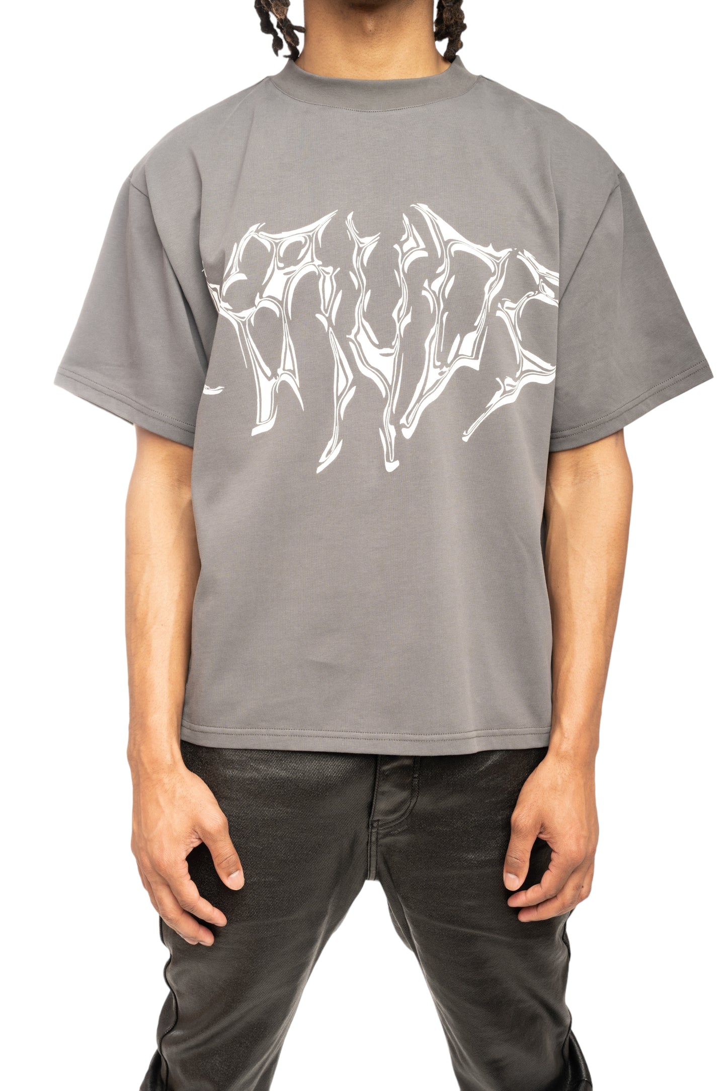 Chrome Tee - Grey