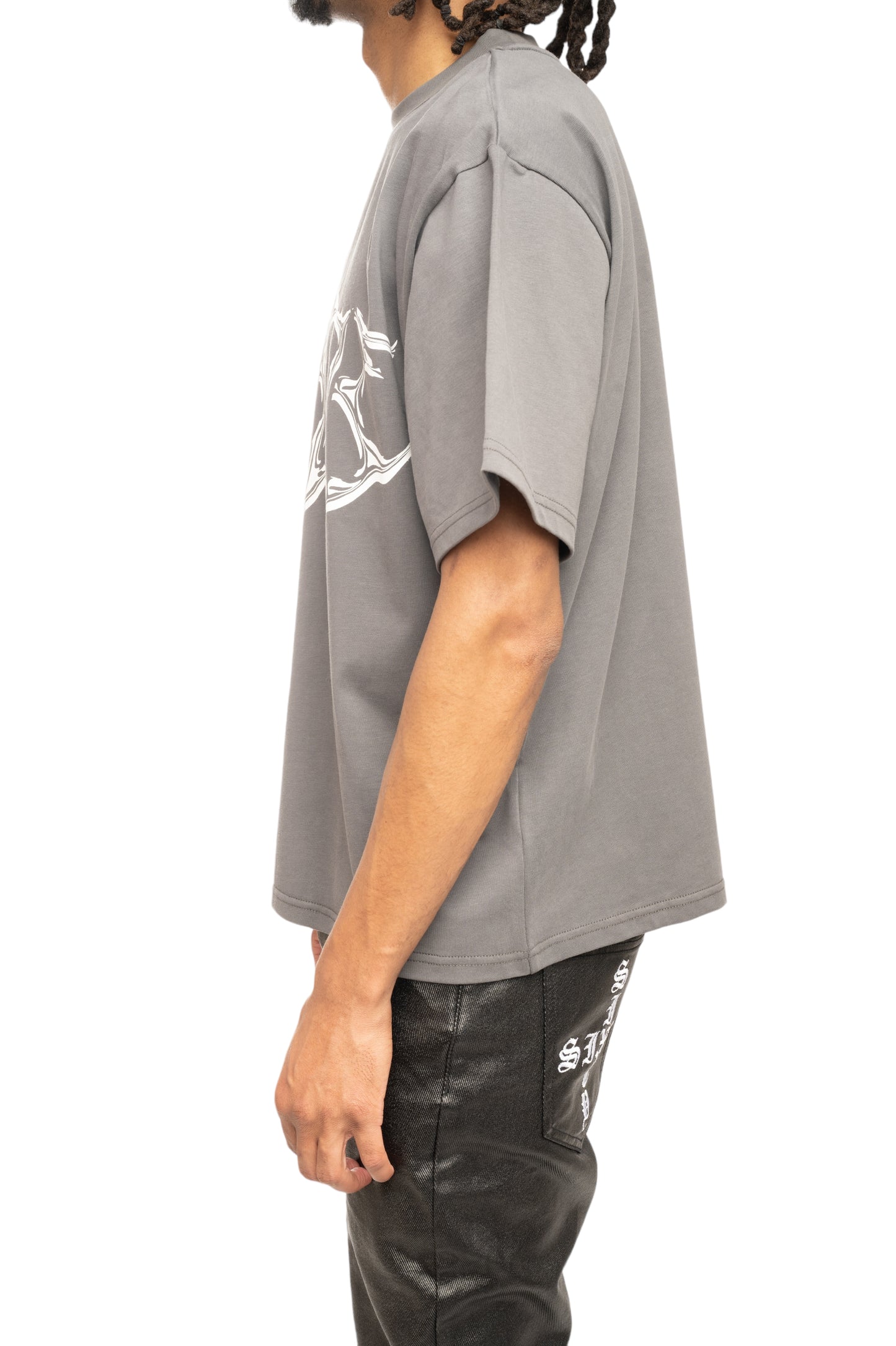 Chrome Tee - Grey