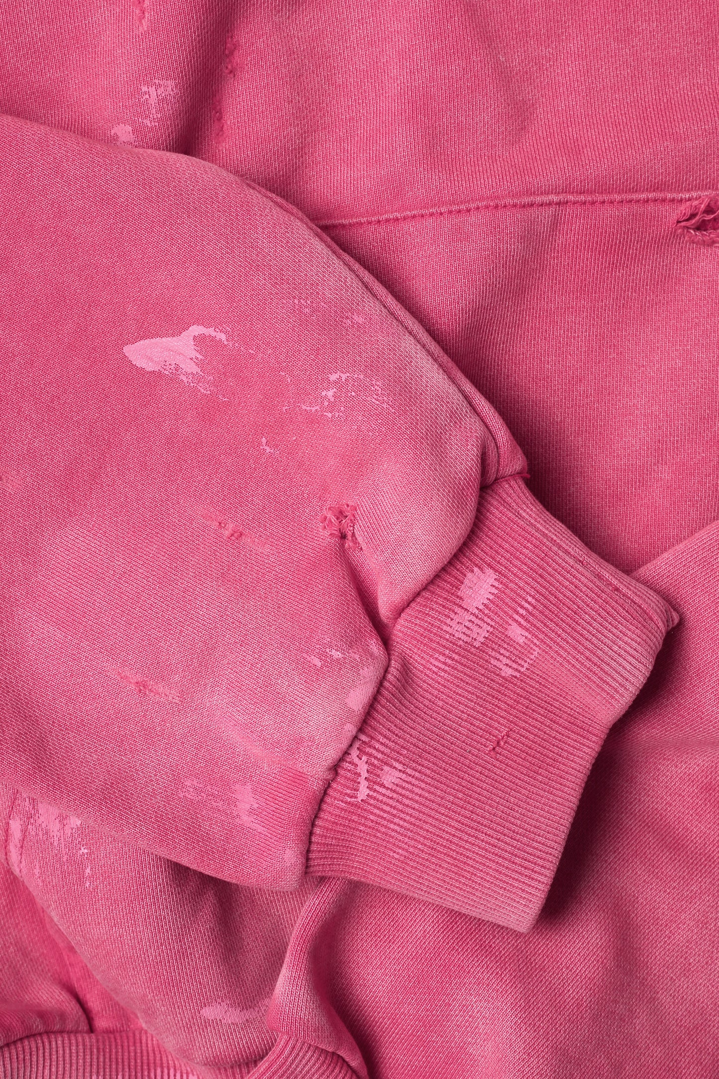 Sunfaded Quarter Zip Hoodie - PNK