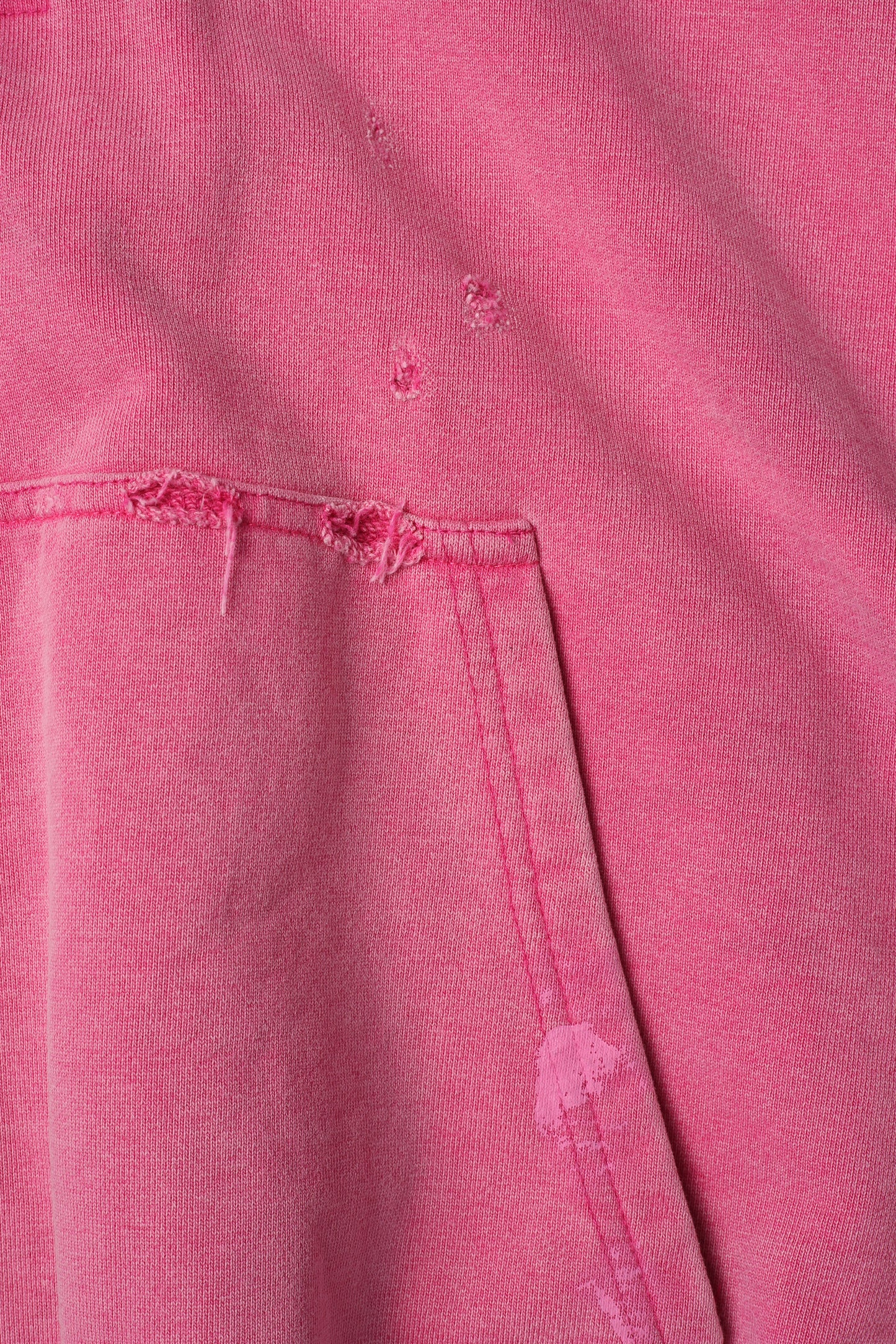 Sunfaded Quarter Zip Hoodie - PNK
