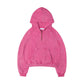 Sunfaded Quarter Zip Hoodie - PNK
