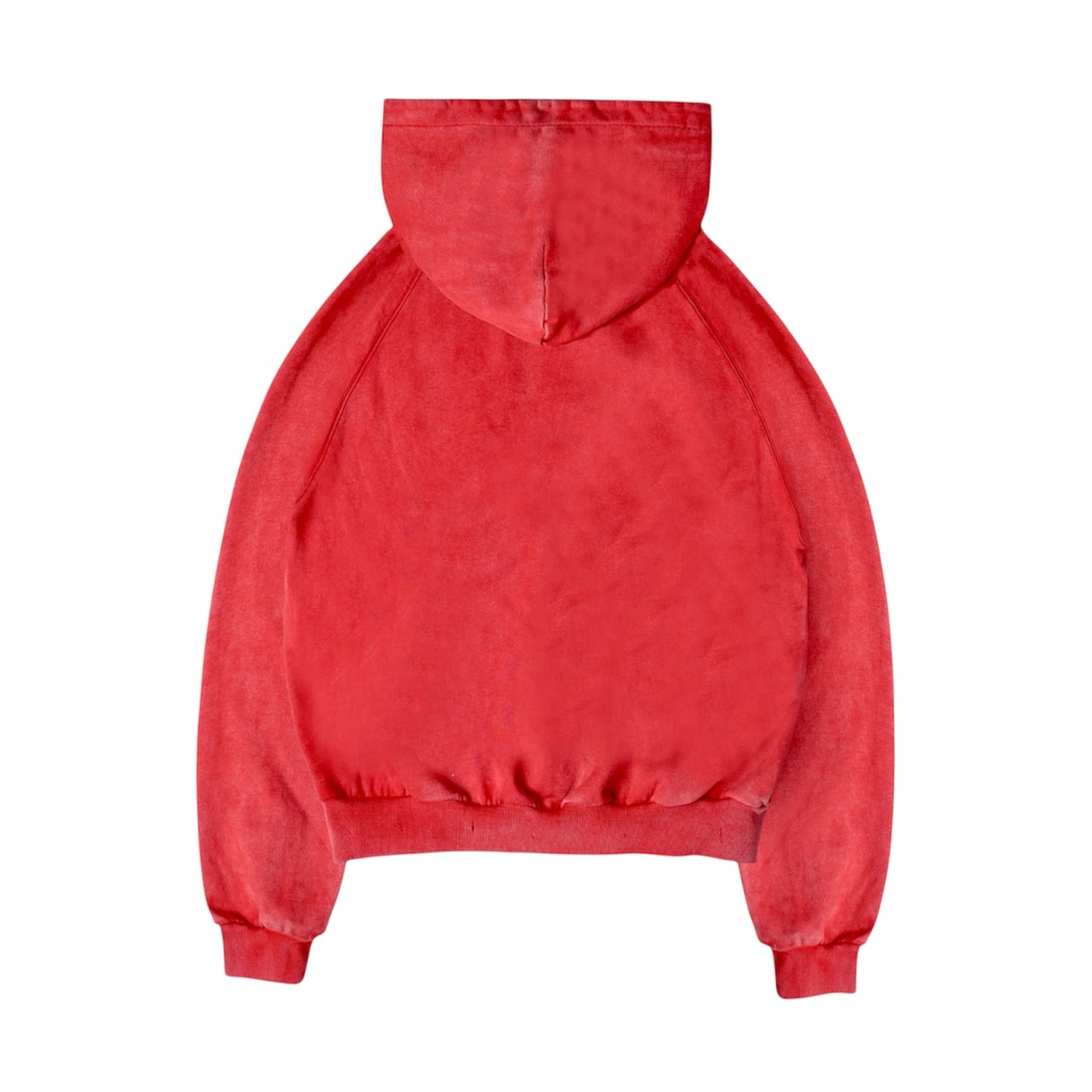 Sunfaded Quarter Zip Hoodie - RED (PRE-ORDER)